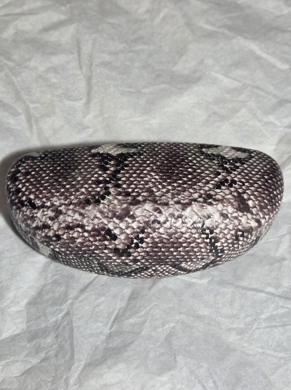 XOXO Snake-Print Sunglasses Case